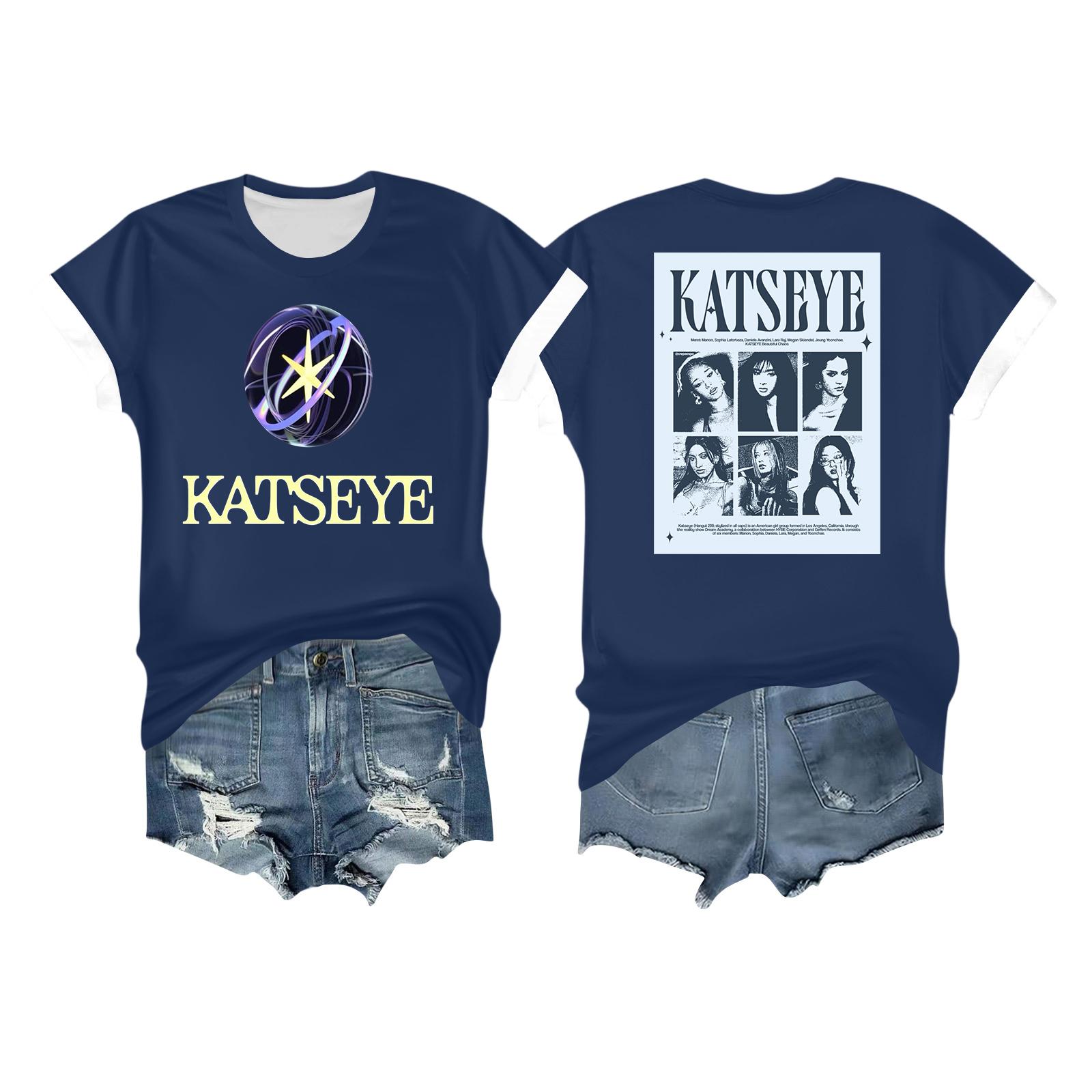 Женская повседневная футболка с принтом, пуловер с круглым вырезом, топ с коротким рукавом XXL
Женская повседневная футболка с принтом, пуловер с круглым вырезом, топ с коротким рукавом XXL