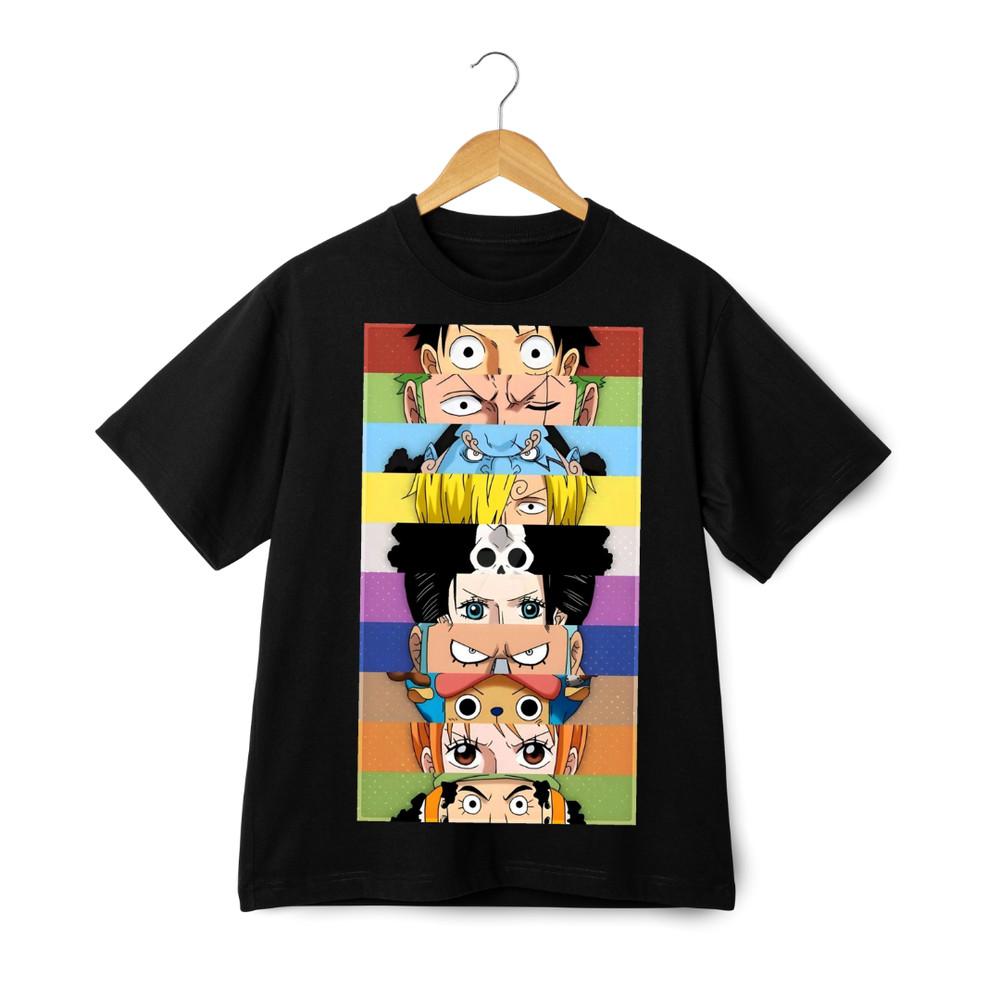 One Piece Crew Faces T-Shirt – Luffy Zoro Sanji Nami Anime Graphic Tee S
One Piece Crew Faces T-Shirt – Luffy Zoro Sanji Nami Anime Graphic Tee S