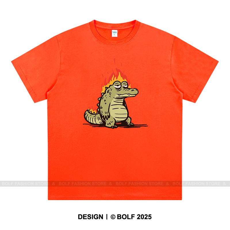 Cute Cartoon Alligator Printed Unisexs TShirt Cotton Oversized Funny Animal Graphic Tees for Unisex Summer Casual Tops 4XL
Cute Cartoon Alligator Printed Unisexs TShirt Cotton Oversized Funny Animal Graphic Tees for Unisex Summer Casual Tops 4XL