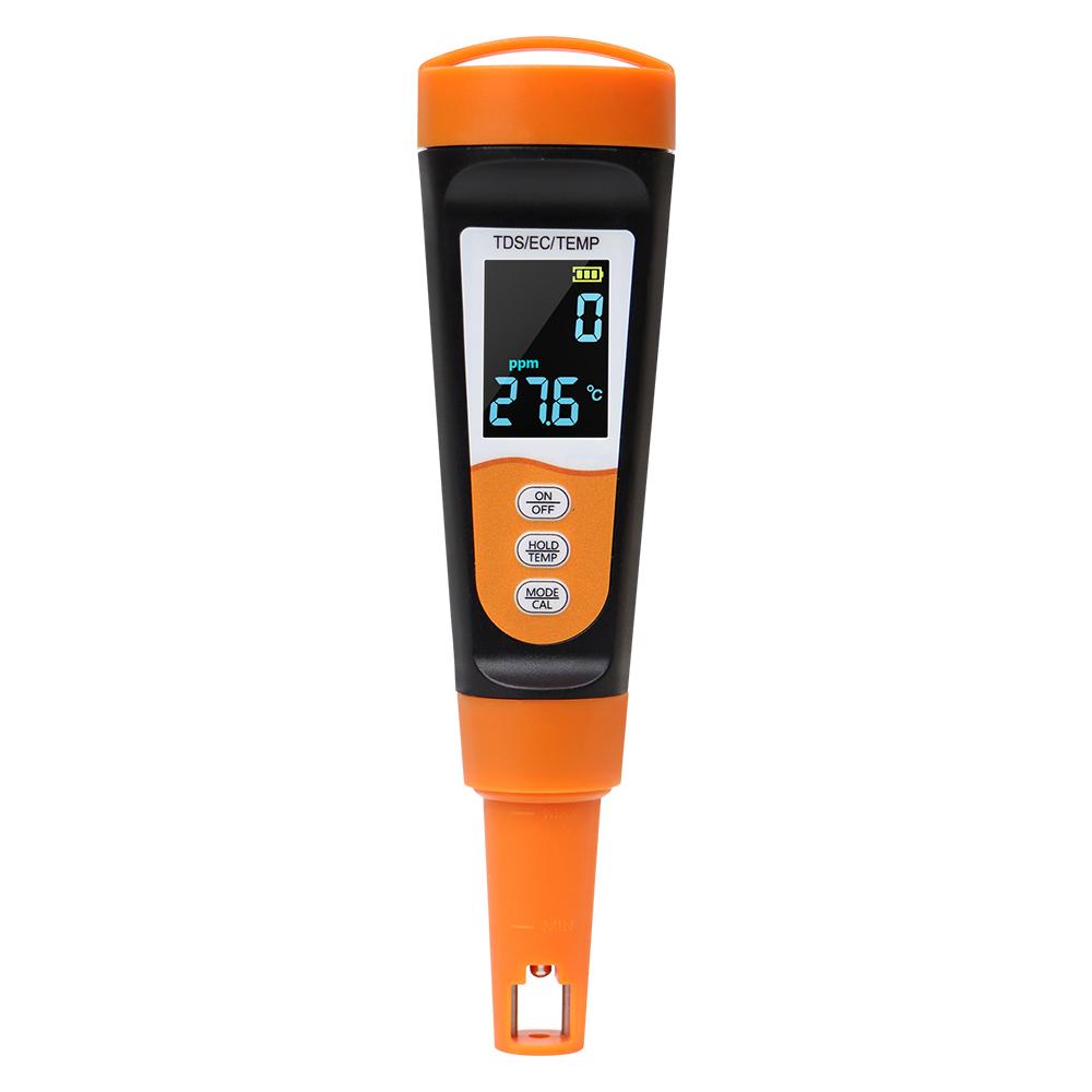 3 in 1 Water Quality Tester EC TDS TEMP Testing Pen Type-C Charging Voice Broadcast Multi-Parameter Water Testing Instrument
3 in 1 Water Quality Tester EC TDS TEMP Testing Pen Type-C Charging Voice Broadcast Multi-Parameter Water Testing Instrument