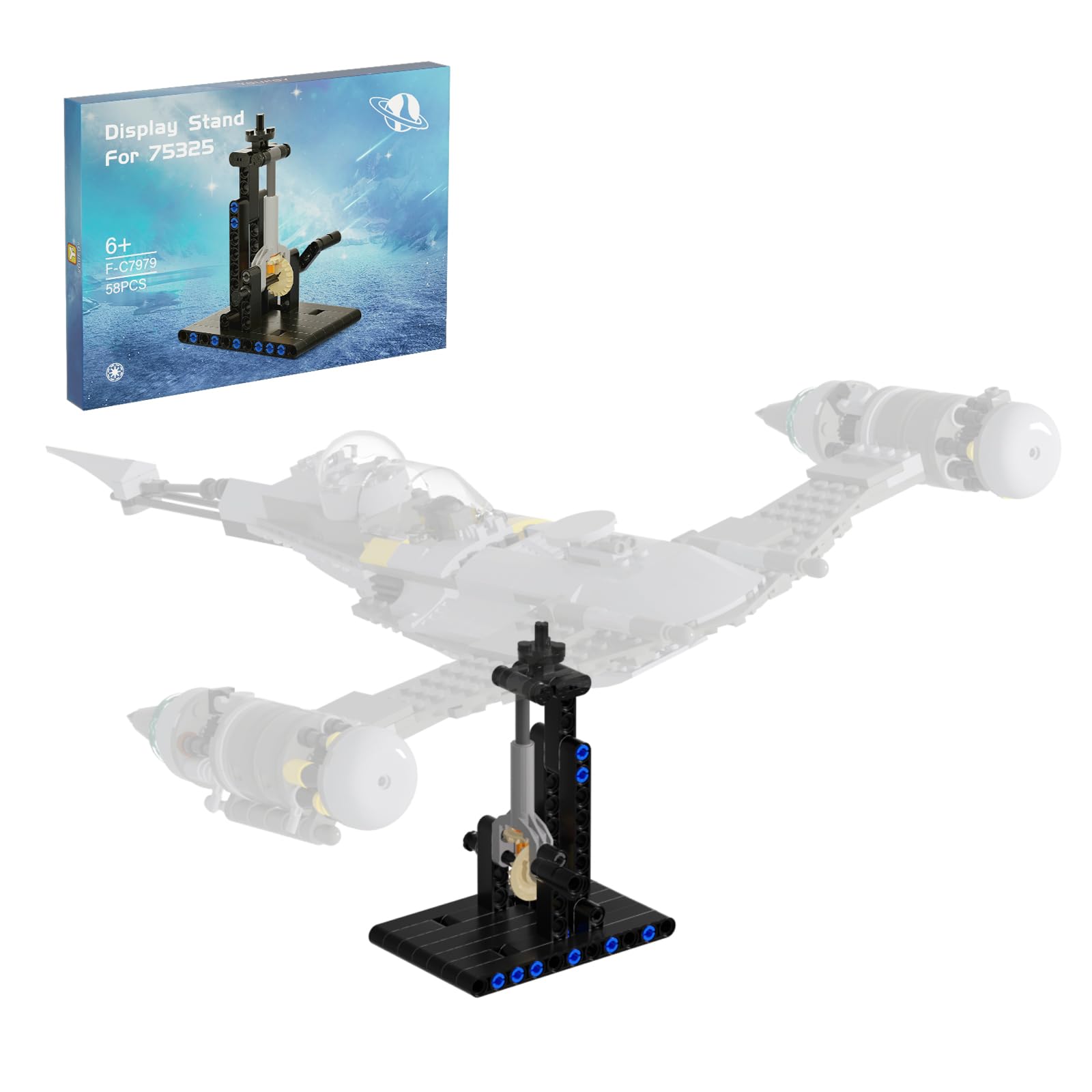 LEGO Mando N-1 Fighter 75325 Building Kit with Adjustable Angle and Multi-Function Bracket, Fun Construction Toy Playset for Ages 6 and Up (58 Pieces)
LEGO Mando N-1 Fighter 75325 Building Kit with Adjustable Angle and Multi-Function Bracket, Fun Construction Toy Playset for Ages 6 and Up (58 Pieces)