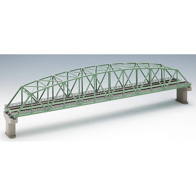 TOMIX N gauge Double track curved large truss iron bridge F green Double track PC pier Comes with 2 pieces 3222 model train supplies
TOMIX N gauge Double track curved large truss iron bridge F green Double track PC pier Comes with 2 pieces 3222 model train supplies