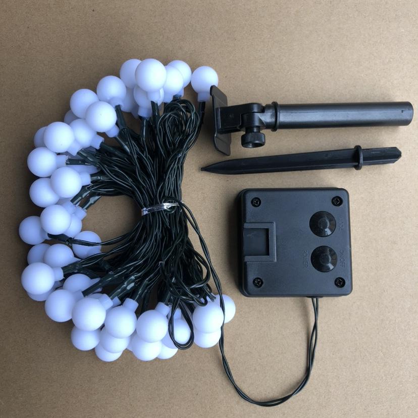 Solar Outdoor LED String Lights - Colorful Small White Balls for Tents, Camping, and Christmas Decorations Colored
Solar Outdoor LED String Lights - Colorful Small White Balls for Tents, Camping, and Christmas Decorations Colored