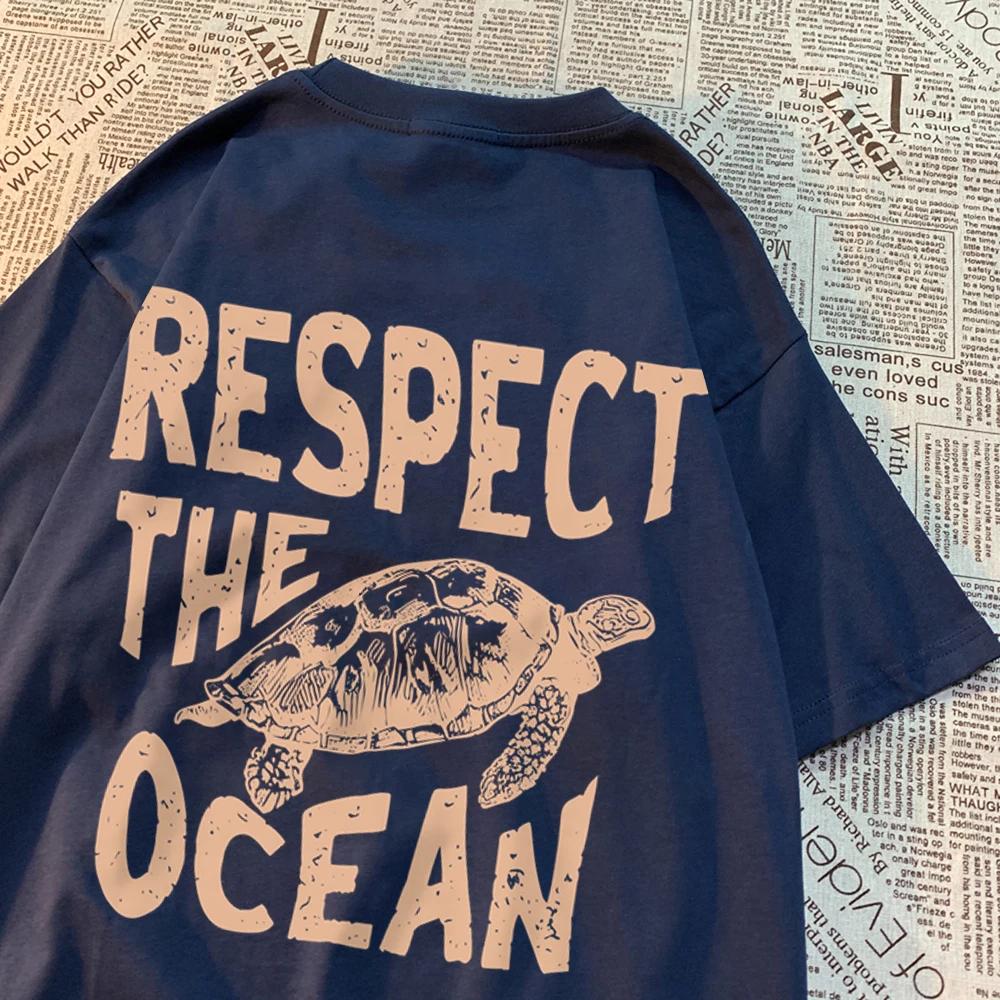 Футболка Respect The Ocean Green Turtle для мужчин, свободная одежда, дышащая футболка с коротким рукавом в стиле хип-хоп, летняя хлопковая футболка Harajuku XXXXXL коричневый
Футболка Respect The Ocean Green Turtle для мужчин, свободная одежда, дышащая футболка с коротким рукавом в стиле хип-хоп, летняя хлопковая футболка Harajuku XXXXXL коричневый