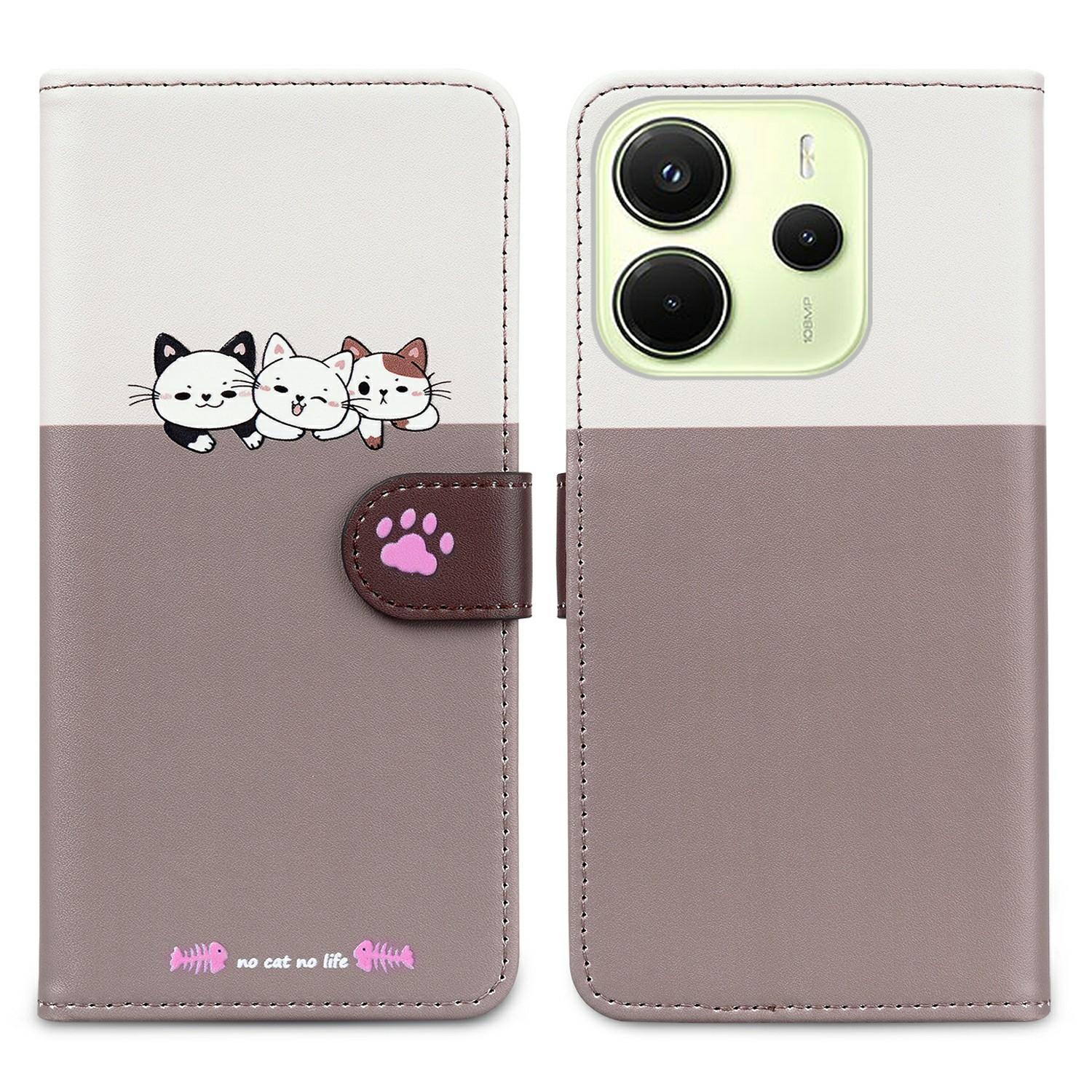 Cartoon Pet Series for Xiaomi Redmi Note 14 4G (164.84mm) Wallet Phone Case Splicing Leather Flip Cover C
Cartoon Pet Series for Xiaomi Redmi Note 14 4G (164.84mm) Wallet Phone Case Splicing Leather Flip Cover C