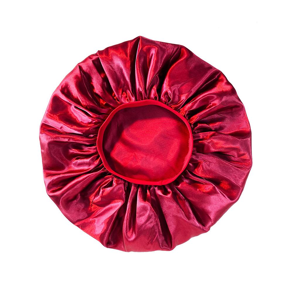 Women Oversized Silky Hair Soft Elegant Bonnet Solid Color Satin Bonnet Sleeping Night Cap Elastic Shower Bath Hats
Women Oversized Silky Hair Soft Elegant Bonnet Solid Color Satin Bonnet Sleeping Night Cap Elastic Shower Bath Hats