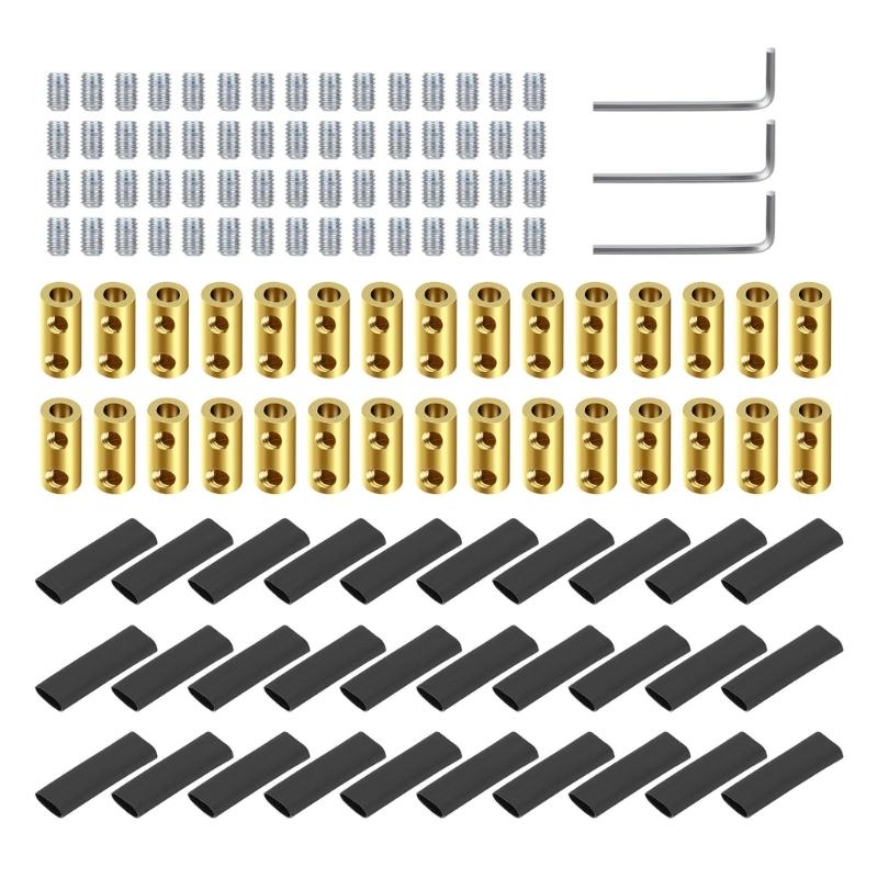 10 AWG Quick Connection Wire Terminals 60 A Brass Connectors Nut 30Pieces Set with Easy Installation Accessories 1
10 AWG Quick Connection Wire Terminals 60 A Brass Connectors Nut 30Pieces Set with Easy Installation Accessories 1