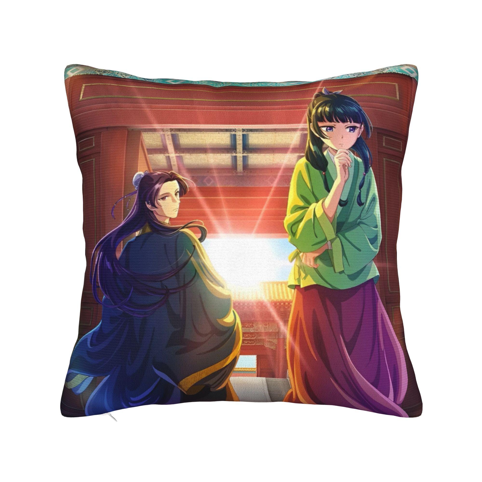 Maomao Pillowcase Polyester Cushion Cover Decorations The Apothecary Diaries Throw Pillow Case Cover Home Dropshipping 40*40cm 20x20Inch
Maomao Pillowcase Polyester Cushion Cover Decorations The Apothecary Diaries Throw Pillow Case Cover Home Dropshipping 40*40cm 20x20Inch