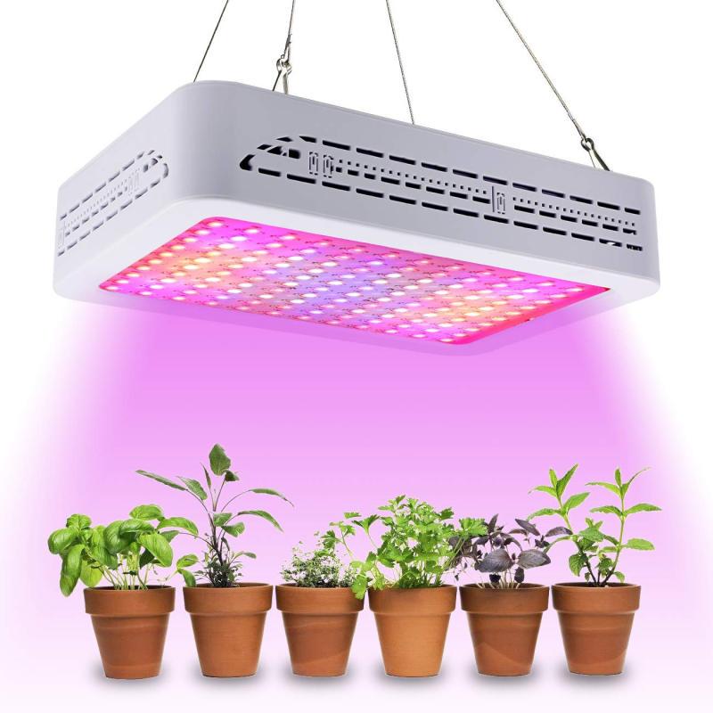 Светодиодный светильник для выращивания цветов с ручным переключателем для растений, цветов, 600 Вт, 85-265 В