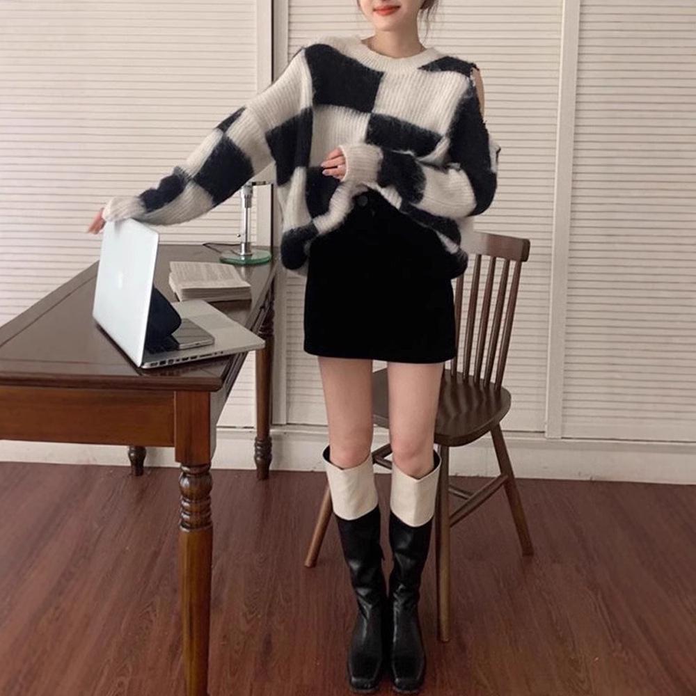 Women s Retro College Style High-Waisted Wool Blend Gray A-Line Mini Skirt Medium чёрный
Women s Retro College Style High-Waisted Wool Blend Gray A-Line Mini Skirt Medium чёрный