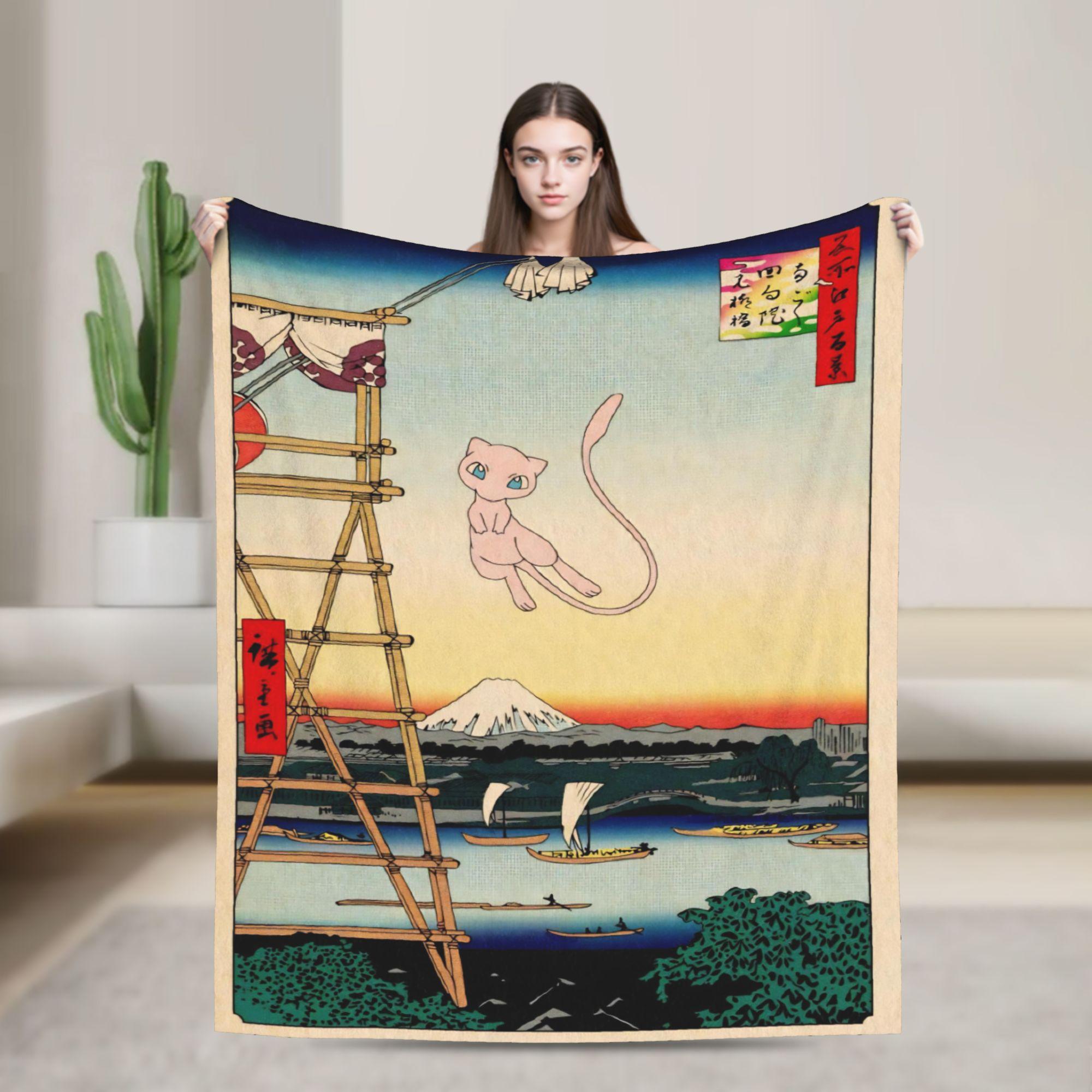 Pokemones Japanese Vintage Blanket Flannel Winter Multi-function Lightweight Thin Throw Blankets for Home Office Bedding Throws 75x90cm
Pokemones Japanese Vintage Blanket Flannel Winter Multi-function Lightweight Thin Throw Blankets for Home Office Bedding Throws 75x90cm
