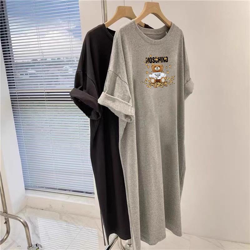 Plus Size Cartoon Print Over-the-Knee T-Shirt Dress - Summer Casual Short Sleeve Loose Fit XL
Plus Size Cartoon Print Over-the-Knee T-Shirt Dress - Summer Casual Short Sleeve Loose Fit XL