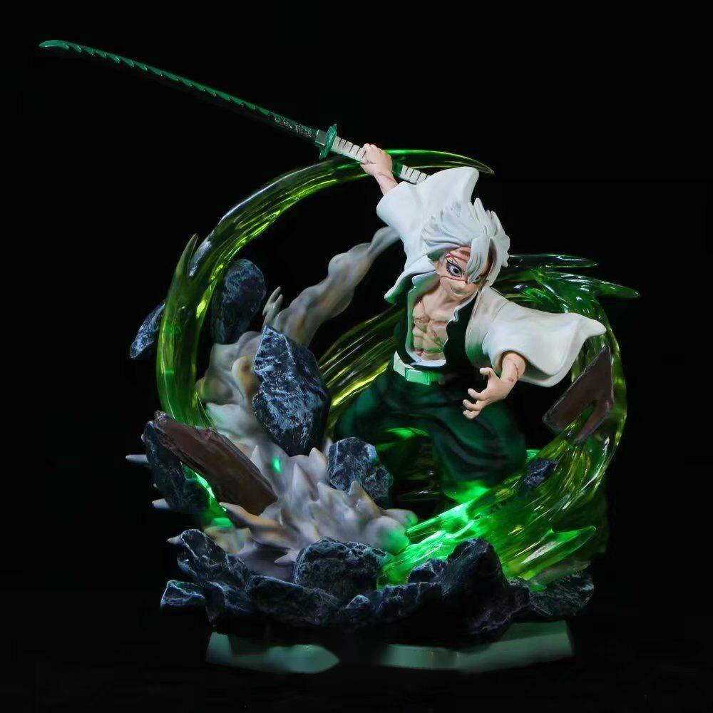 30cm Demon Slayer GK Shinazugawa Sanemi Wind Column PVC Action Figure Anime Figure Luminous Collection Model Toys Kid Doll Gift
30cm Demon Slayer GK Shinazugawa Sanemi Wind Column PVC Action Figure Anime Figure Luminous Collection Model Toys Kid Doll Gift