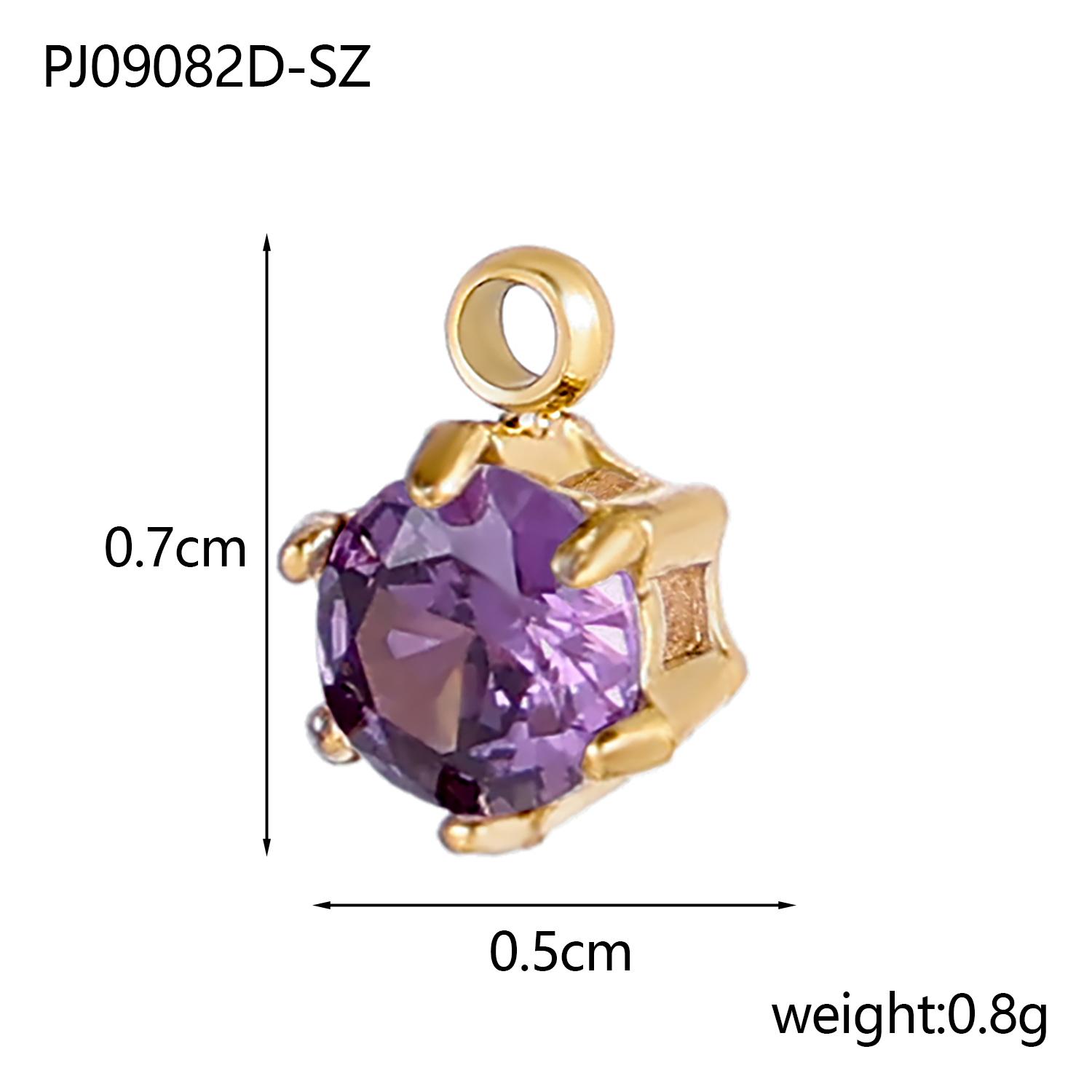 CARLIDANA Stainless Steel Charms For DIY Pendant Necklace Round Shape Zircon Charms Colorful Birthstone Charms DIY For Necklace
CARLIDANA Stainless Steel Charms For DIY Pendant Necklace Round Shape Zircon Charms Colorful Birthstone Charms DIY For Necklace