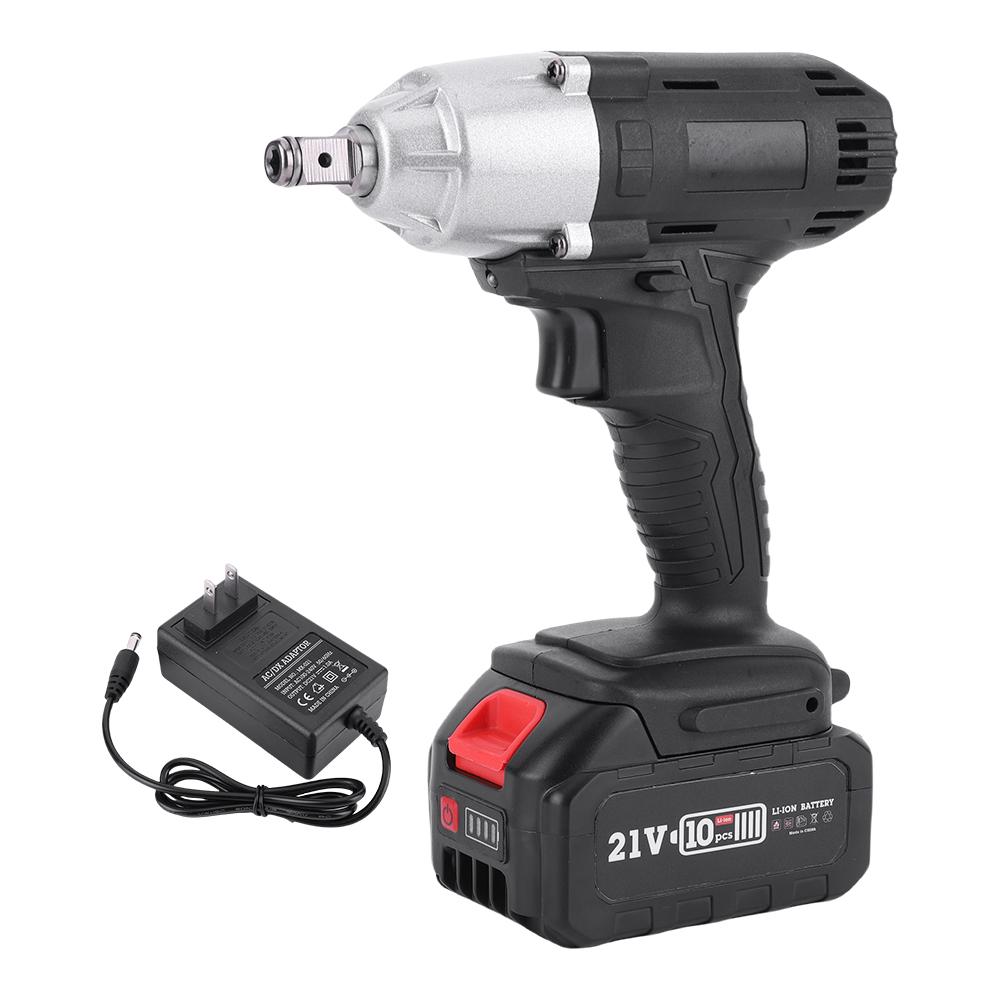 300 N.M Brushed Electric Impact Wrench with Battery and Charger 1/2inch Cordless Electric Wrench Electric Screwdriver
300 N.M Brushed Electric Impact Wrench with Battery and Charger 1/2inch Cordless Electric Wrench Electric Screwdriver