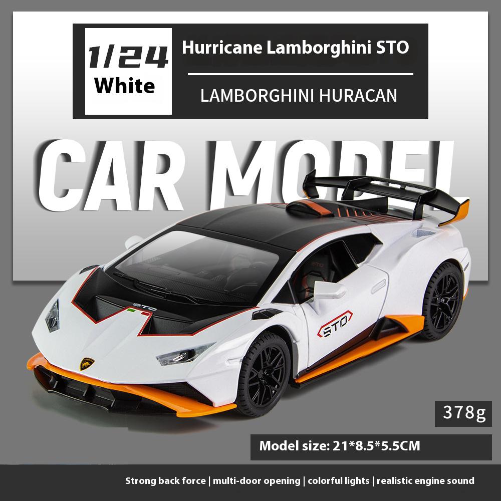 1:24 Lamborghini Huracan STO V10 Diecast Supercar Model Alloy Metal Trendy Display Decoration Kids Toys Birthday Gift for Boys белый
1:24 Lamborghini Huracan STO V10 Diecast Supercar Model Alloy Metal Trendy Display Decoration Kids Toys Birthday Gift for Boys белый