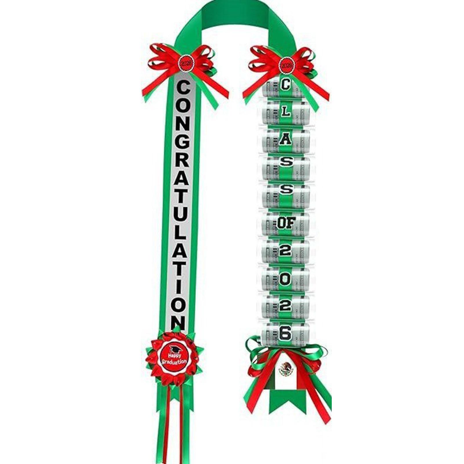 Graduation Ribbon Lei Class of 2025 with Congratulations Lettering and Decorative Accents for Graduation Ceremony Gift One Size зелёный
Graduation Ribbon Lei Class of 2025 with Congratulations Lettering and Decorative Accents for Graduation Ceremony Gift One Size зелёный