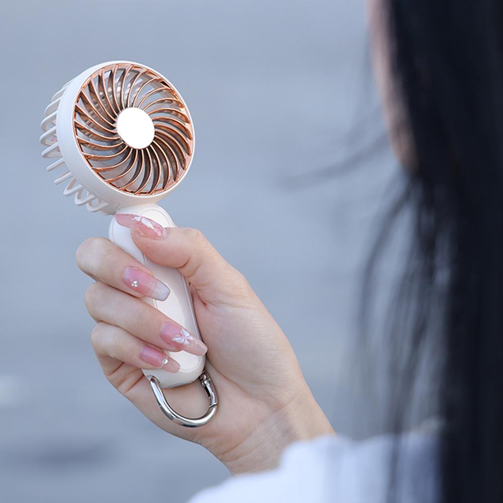 Electroplated Handheld Fan Mini Summer Cooler Hanging Cooling Fan with Carabiner Green
Electroplated Handheld Fan Mini Summer Cooler Hanging Cooling Fan with Carabiner Green