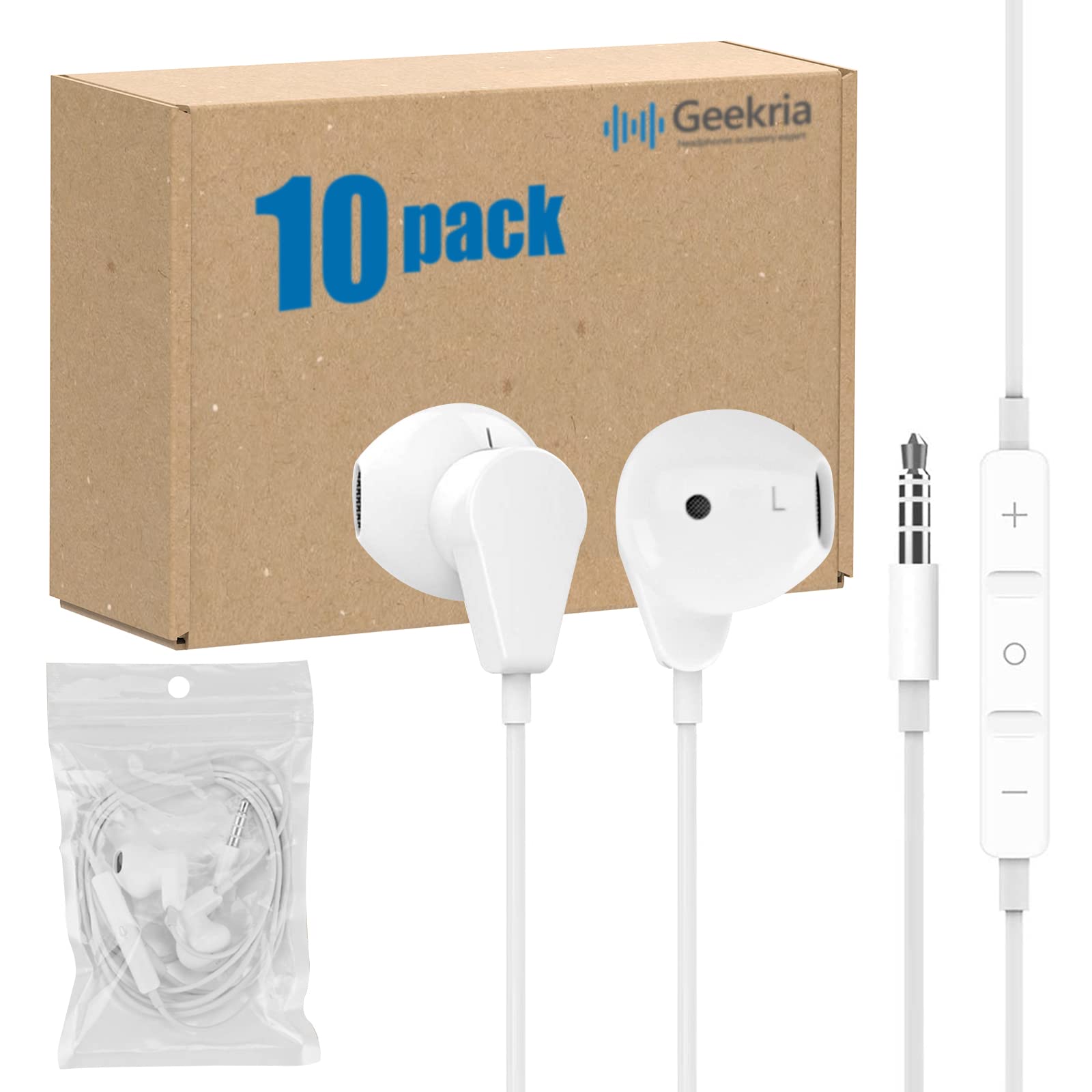 Geekria Gaming Earphones Wired Compatible with PC PlayStations 4 Smartphones Google Stadia New Version One Microphone Volume Control Included 120cm білий
Geekria Gaming Earphones Wired Compatible with PC PlayStations 4 Smartphones Google Stadia New Version One Microphone Volume Control Included 120cm білий