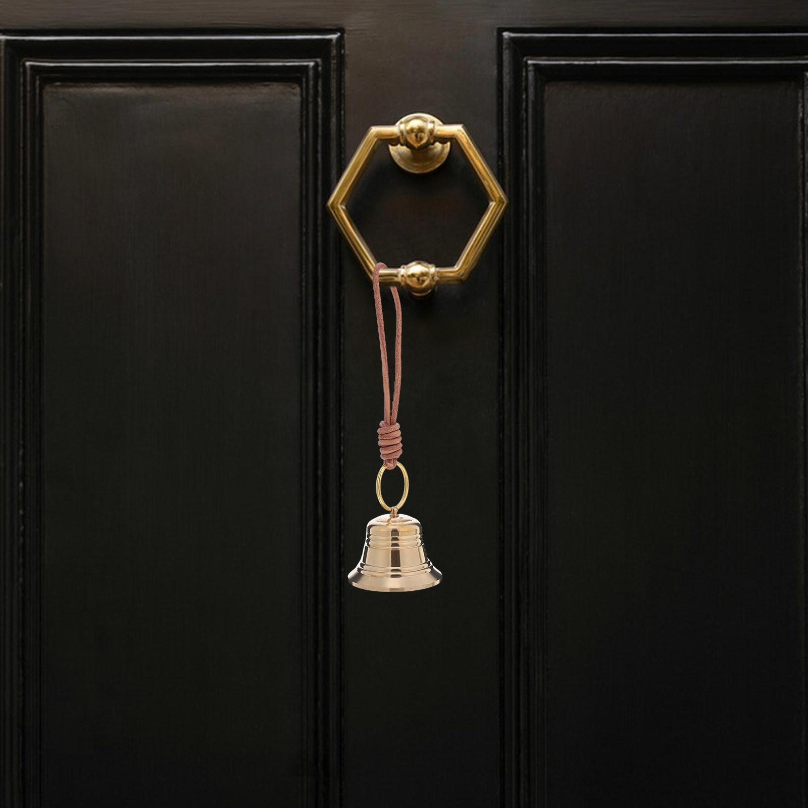 Small Brass Vintage Hanging Bell Door Knob Decoration Home Yard Garden Decor Rustic Copper Doorbell Elegant Accent other
Small Brass Vintage Hanging Bell Door Knob Decoration Home Yard Garden Decor Rustic Copper Doorbell Elegant Accent other