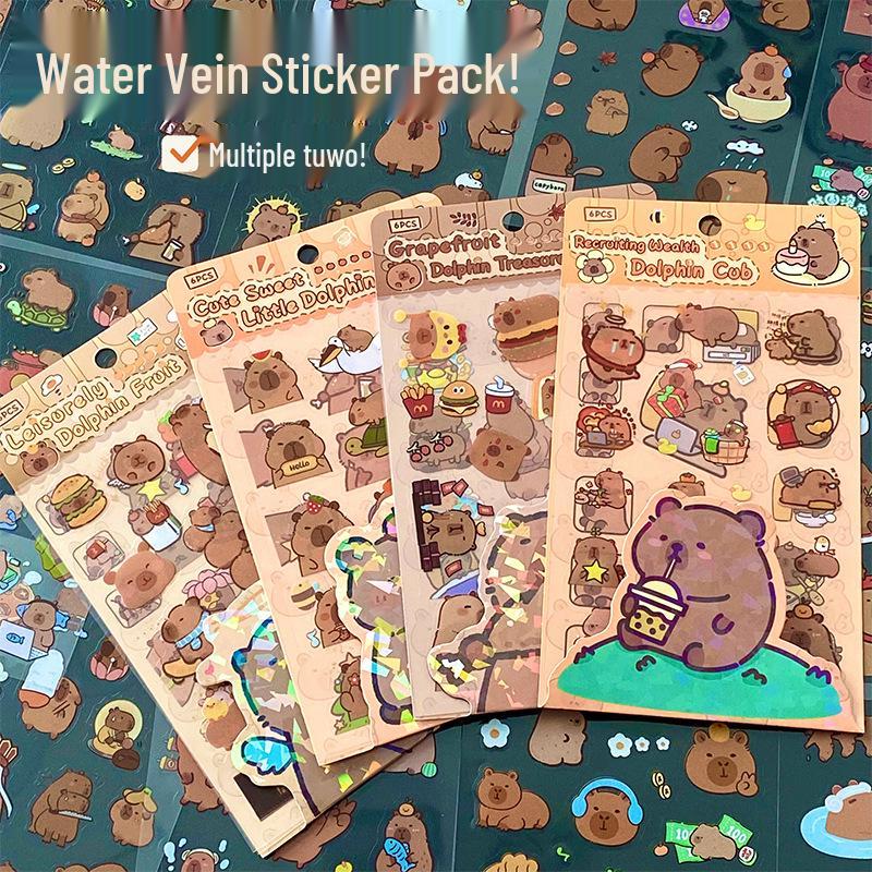 Capybara Cute Cartoon Waterproof Stickers for Children s Journals and DIY Decoration 18.5*10.5 cm
Capybara Cute Cartoon Waterproof Stickers for Children s Journals and DIY Decoration 18.5*10.5 cm
