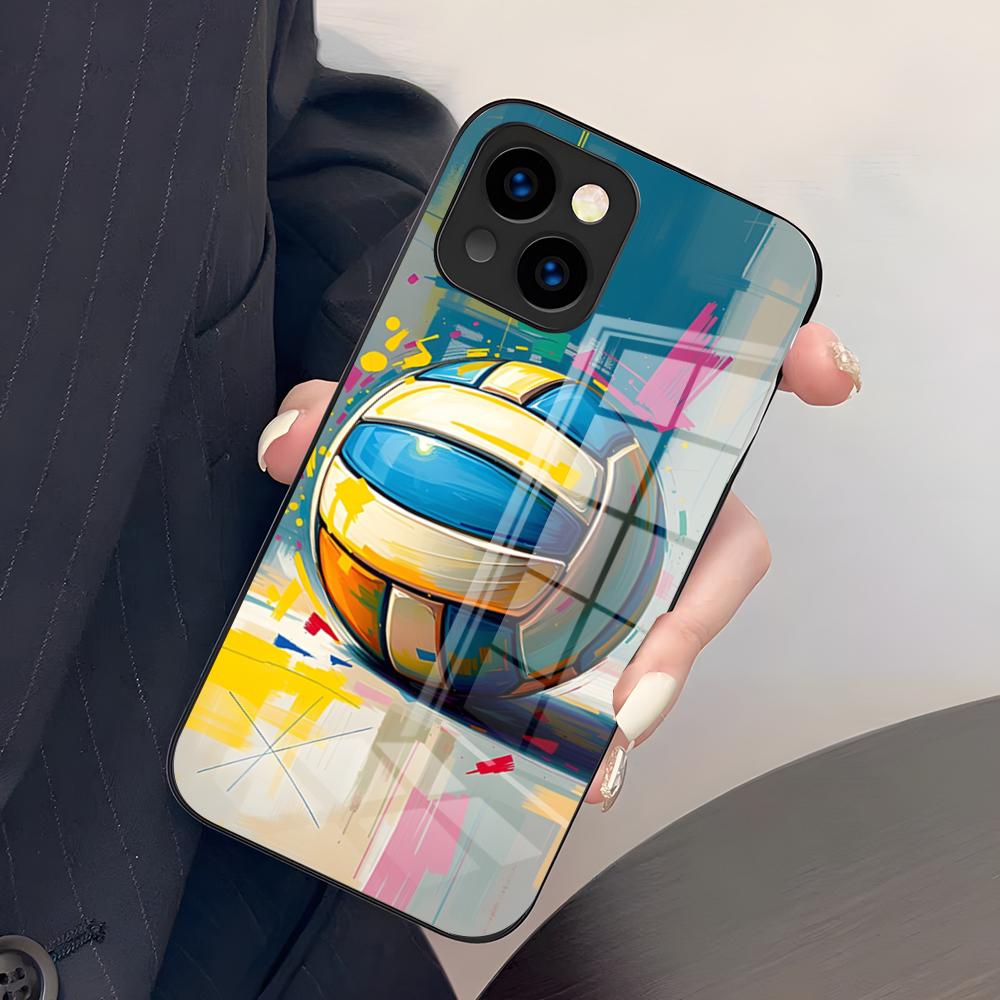 Volleyball Painted Phone Case For IPhone 17 Pro Max 15 Pro 16 14 Plus 12 13 Mini 11 Pro Shockproof Glass Cover iPhone14 ProMax
Volleyball Painted Phone Case For IPhone 17 Pro Max 15 Pro 16 14 Plus 12 13 Mini 11 Pro Shockproof Glass Cover iPhone14 ProMax