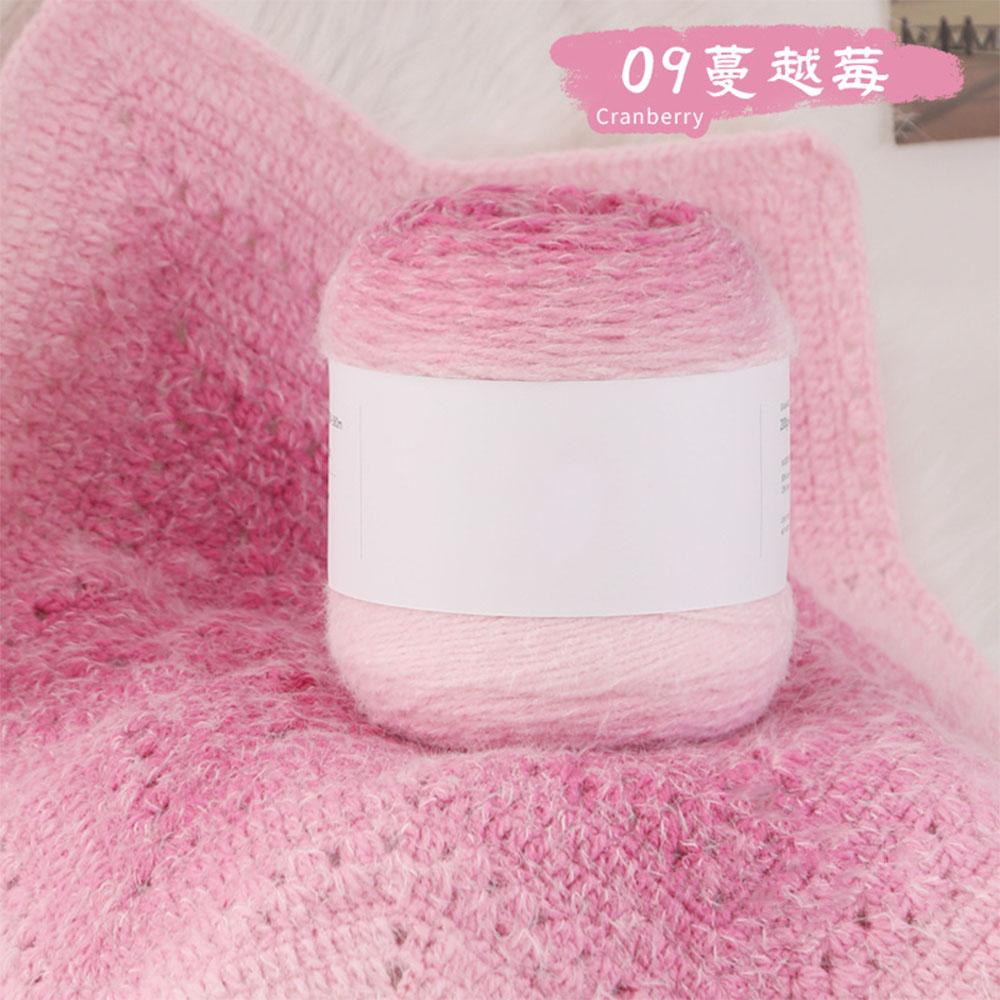 Extra Long 375 Meters Yarn 80/20 Acrylic Nylon Soft Plush Gradient Skein for DIY Chunky Scarf Socks Clothing Home Decor Knitting рожевий
Extra Long 375 Meters Yarn 80/20 Acrylic Nylon Soft Plush Gradient Skein for DIY Chunky Scarf Socks Clothing Home Decor Knitting рожевий