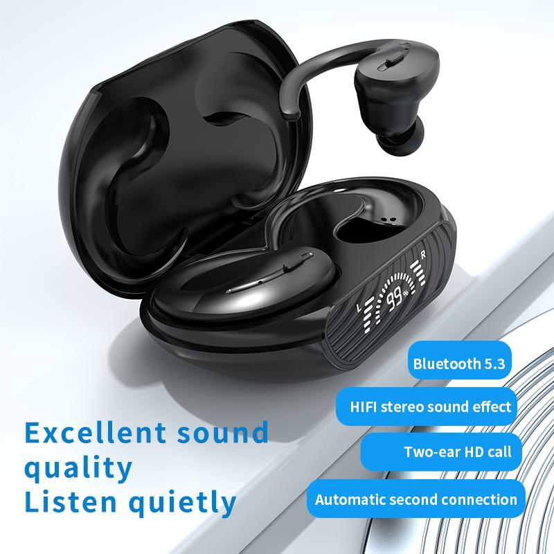 A8 1 Pair Wireless Earbuds Running Bluetooth-compatible 5.3 Headphones with Ear Hooks LED Display A
A8 1 Pair Wireless Earbuds Running Bluetooth-compatible 5.3 Headphones with Ear Hooks LED Display A