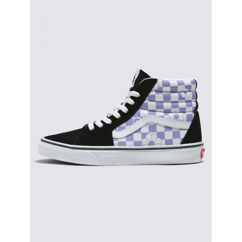 VANS Floral Checkerboard SK8 Hi Skate Hi VN0007NSO951 
VANS Floral Checkerboard SK8 Hi Skate Hi VN0007NSO951