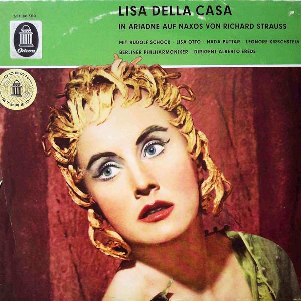 LP Record LISA DELLA CASA RICHARD STRAUSS Ariadne Auf Naxos STE80503 Electrola 1959 Germany Classical Used
LP Record LISA DELLA CASA RICHARD STRAUSS Ariadne Auf Naxos STE80503 Electrola 1959 Germany Classical Used