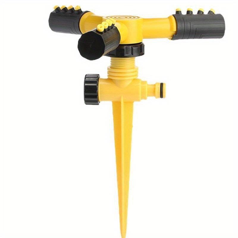 360 Degree Automatic Rotating Sprinkler for Lawn Ground Insert Drip Irrigation Watering Sprayer Garden Supplies жовтий
360 Degree Automatic Rotating Sprinkler for Lawn Ground Insert Drip Irrigation Watering Sprayer Garden Supplies жовтий