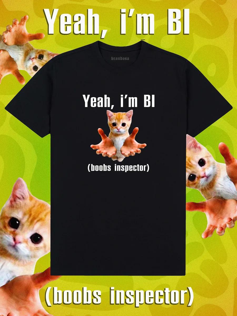 Y2K Yeah I`m Boobs Inspector T‑shirt L
Y2K Yeah I`m Boobs Inspector T‑shirt L