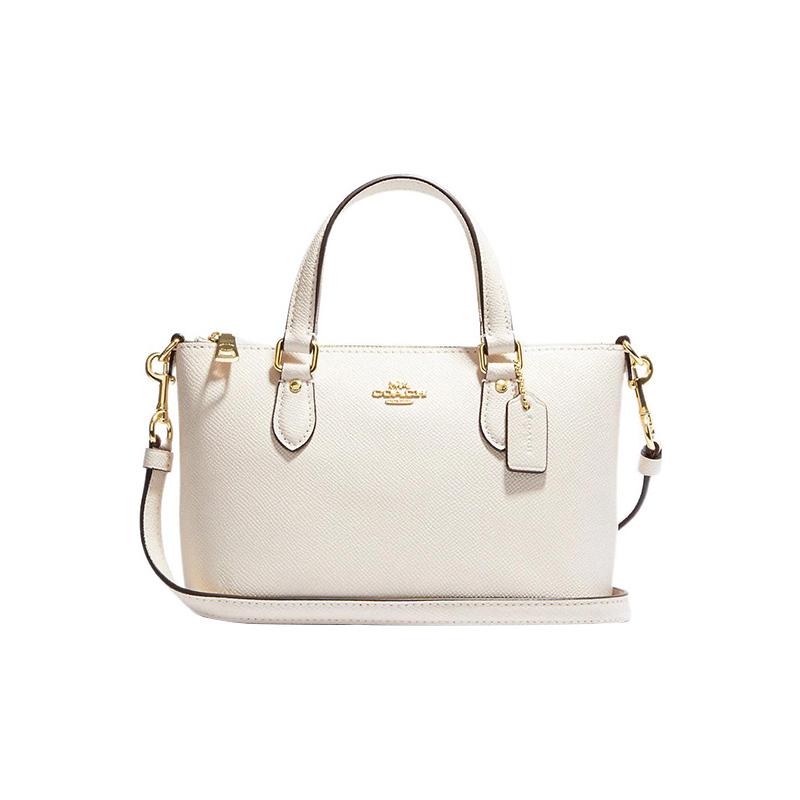 COACH 18 solid color gold letter logo cross grain leather portable shoulder crossbody bag mini women s milk white золотий
COACH 18 solid color gold letter logo cross grain leather portable shoulder crossbody bag mini women s milk white золотий