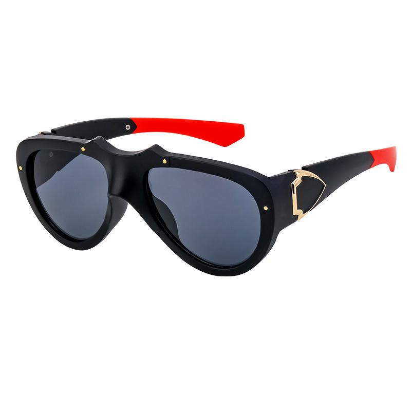 Oversized Vintage Rivet Pilot Sunglasses Women For Men Sun Glasses Luxury Brand Designer Popular Punk Big Frame Shades UV400 As the photo
Oversized Vintage Rivet Pilot Sunglasses Women For Men Sun Glasses Luxury Brand Designer Popular Punk Big Frame Shades UV400 As the photo