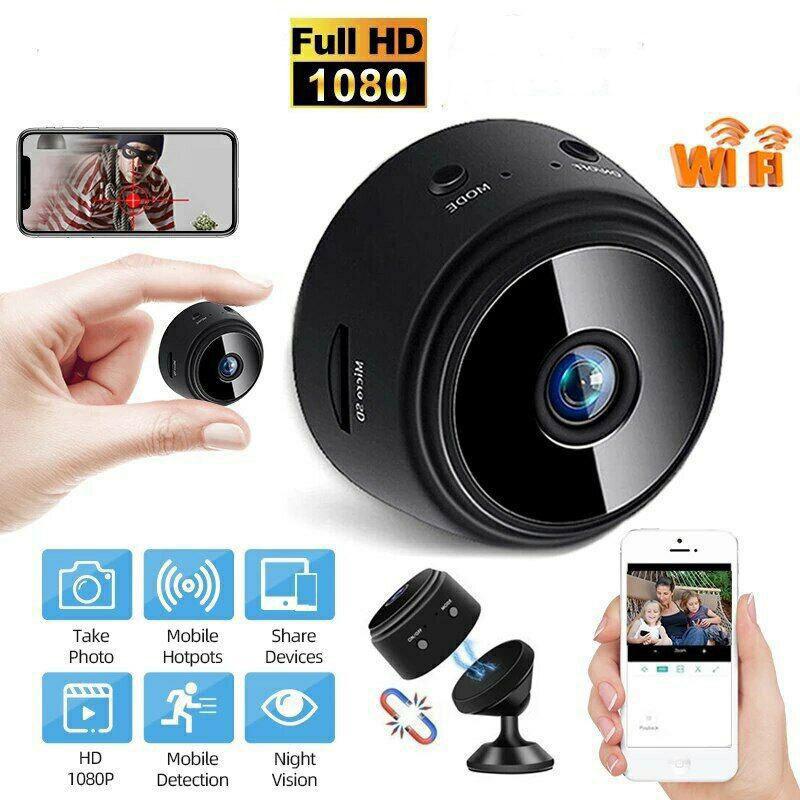 Бездротова Wi-Fi камера A9 1080p HD з детектором руху та відеокамерою для моніторингу домашньої безпеки (без Змія білий
Бездротова Wi-Fi камера A9 1080p HD з детектором руху та відеокамерою для моніторингу домашньої безпеки (без Змія білий
