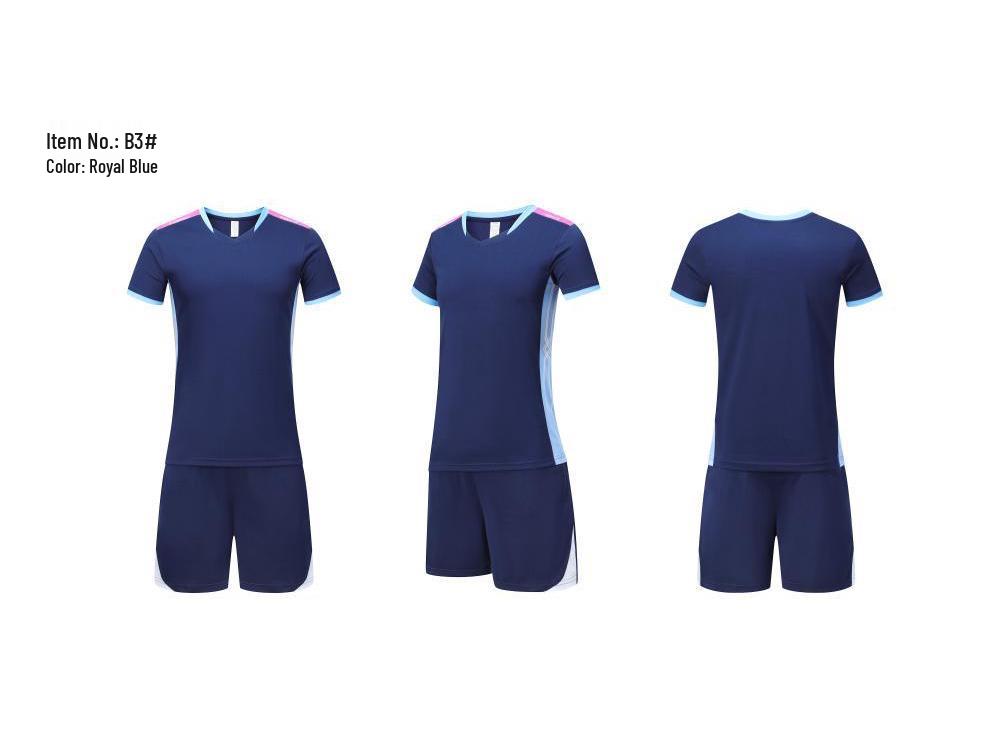 Быстросохнущий мужской и женский тренировочный костюм для волейбола и футбола - Командная форма Men s 4XL циан
Быстросохнущий мужской и женский тренировочный костюм для волейбола и футбола - Командная форма Men s 4XL циан