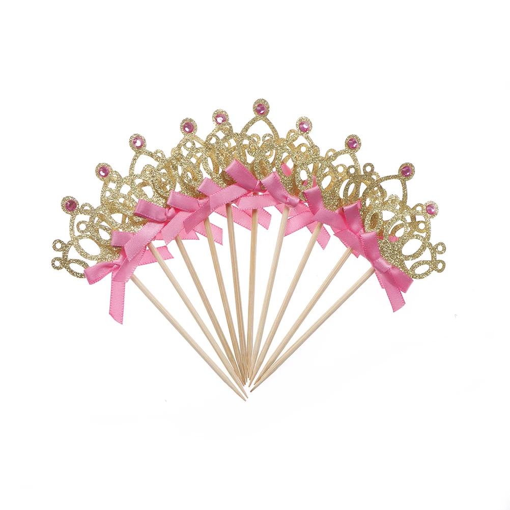 10pcs/set Pretty Princess Crown Cake Topper Wedding Birthday Baby Shower Decor cake decorating tools cake toper baking
10pcs/set Pretty Princess Crown Cake Topper Wedding Birthday Baby Shower Decor cake decorating tools cake toper baking