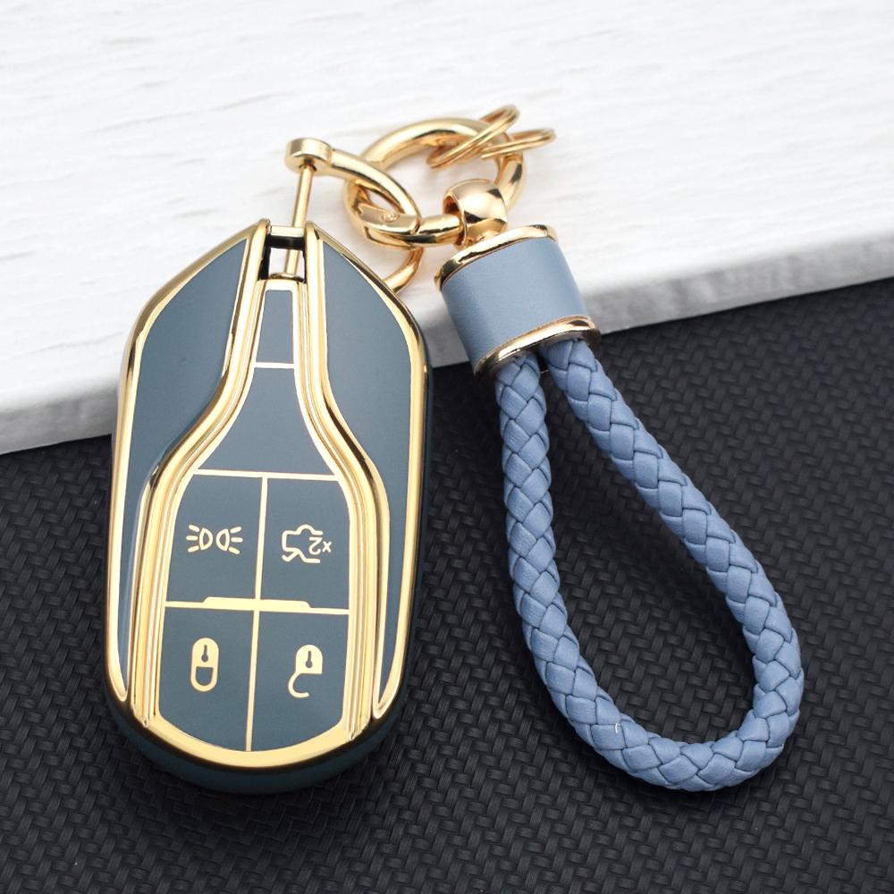 TPU Car Remote Key Protector Cover for Maserati Ghibli Levante Quattroporte GranCabrio GT Granturismo Luxury Anti-Scratch Case
TPU Car Remote Key Protector Cover for Maserati Ghibli Levante Quattroporte GranCabrio GT Granturismo Luxury Anti-Scratch Case