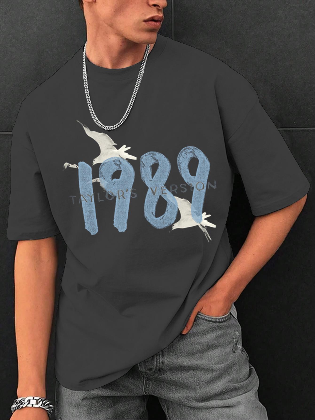 2026 Summer New Design 1989 Taylor Pattern TShirt HighQuality Fashion Casual Breathable Mens Roundneck Printed TShirt 4XL
2026 Summer New Design 1989 Taylor Pattern TShirt HighQuality Fashion Casual Breathable Mens Roundneck Printed TShirt 4XL
