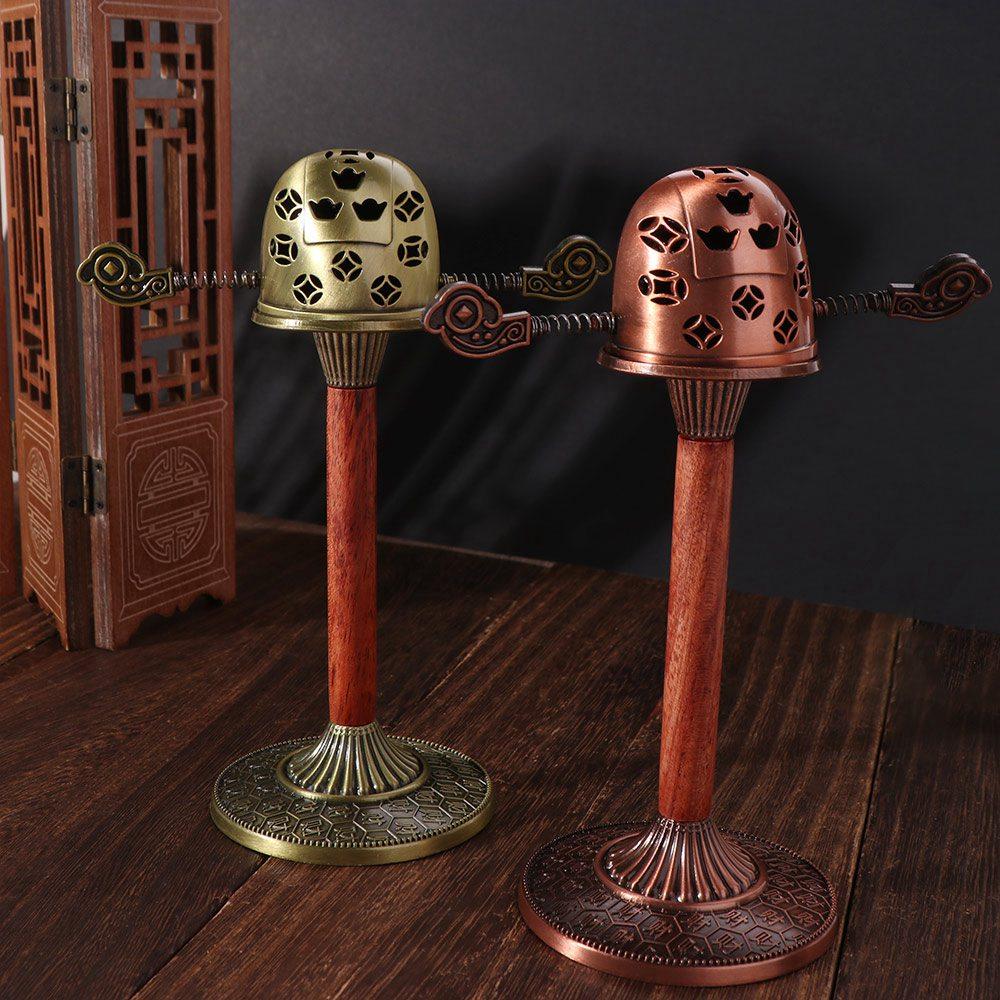 Rotated Zinc Zinc Alloy Incense Burner Hollow Hat Shape Fragrance Stand Tea Ceremony Supplies бронзовий
Rotated Zinc Zinc Alloy Incense Burner Hollow Hat Shape Fragrance Stand Tea Ceremony Supplies бронзовий