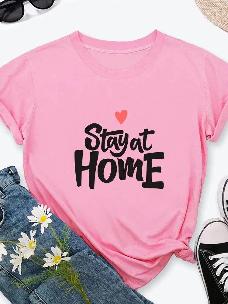 Футболка Stay At Home Heart Print Женская футболка с коротким рукавом и круглым вырезом Свободная женская футболка Женская футболка Топы Camisetas Mujer S белый
Футболка Stay At Home Heart Print Женская футболка с коротким рукавом и круглым вырезом Свободная женская футболка Женская футболка Топы Camisetas Mujer S белый
