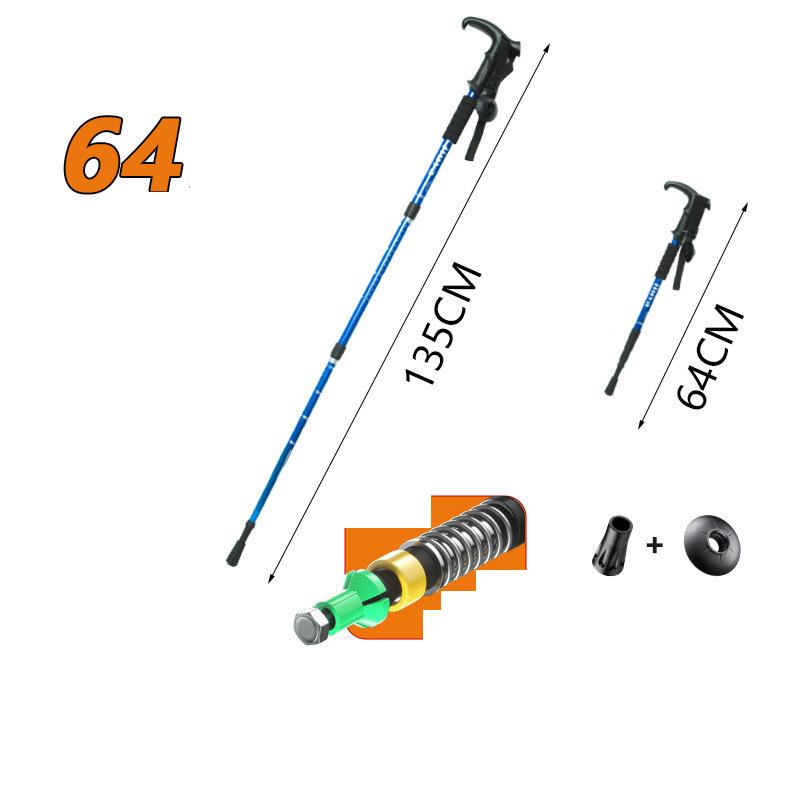 Trekking Poles Shock Absorption Foldable Ultralight Hiking Pole Suitable For Outdoor Camping Mountaineering Backpacking And Trip
Trekking Poles Shock Absorption Foldable Ultralight Hiking Pole Suitable For Outdoor Camping Mountaineering Backpacking And Trip