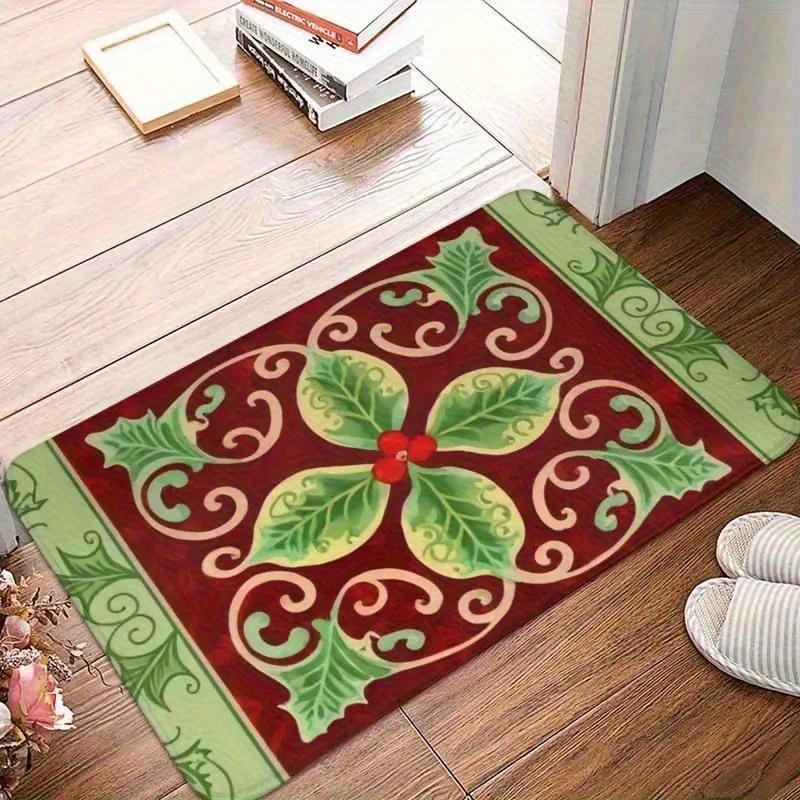 Vintage Green Leaf Doormat - Non-Slip Rubber Sole, Absorbent Quick-Dry Flannel Fabric, Machine Washable Indoor/Outdoor Mat for C 40x60cm
Vintage Green Leaf Doormat - Non-Slip Rubber Sole, Absorbent Quick-Dry Flannel Fabric, Machine Washable Indoor/Outdoor Mat for C 40x60cm