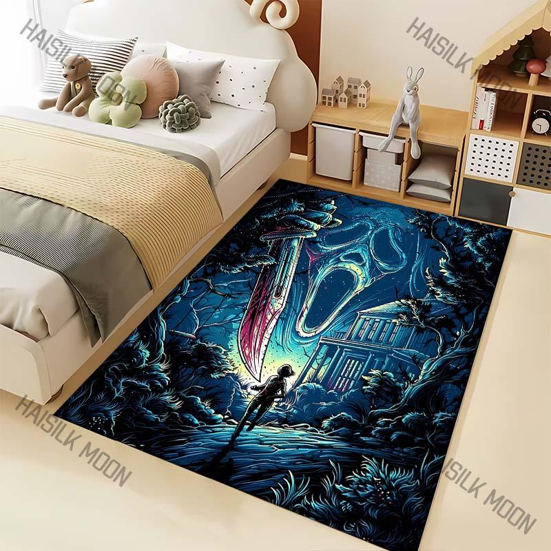 Halloween Theme Terror Escape Carpet for Living Room Bedroom Bedside Floor Mat Cloakroom Sofa Area Rugs Home Decor for Gifts 40x60cm
Halloween Theme Terror Escape Carpet for Living Room Bedroom Bedside Floor Mat Cloakroom Sofa Area Rugs Home Decor for Gifts 40x60cm