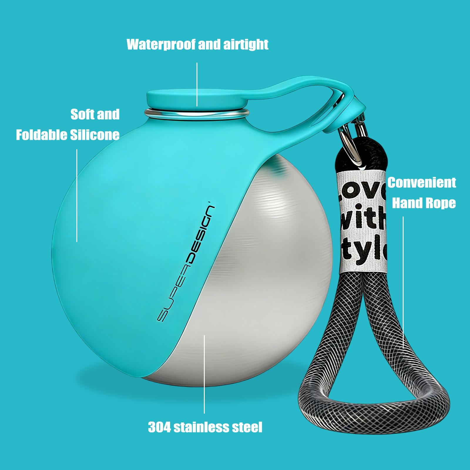 Бутылка для воды для домашних животных 304 Нержавеющая сталь Шарообразная поилка Складная силиконовая миска Портативная бутылка для воды для прогулок с собакой на улице
Бутылка для воды для домашних животных 304 Нержавеющая сталь Шарообразная поилка Складная силиконовая миска Портативная бутылка для воды для прогулок с собакой на улице