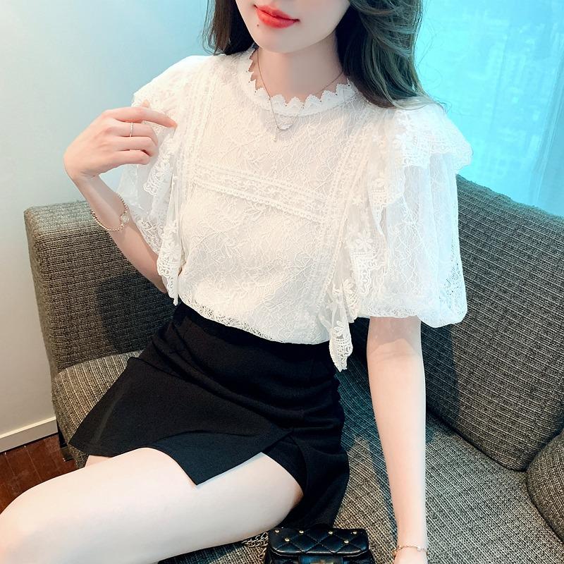 Элегантная винтажная рубашка с пышными рукавами, женские летние топы, облегающие кружевные повседневные блузки для женщин, модные простые женские блузки с круглым вырезом 24451 XL белый
Элегантная винтажная рубашка с пышными рукавами, женские летние топы, облегающие кружевные повседневные блузки для женщин, модные простые женские блузки с круглым вырезом 24451 XL белый