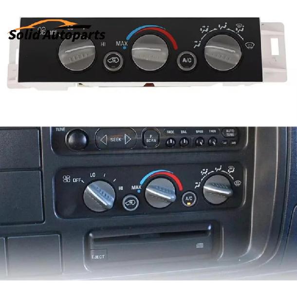7PIN 599-007 A/C Heater Climate Control Pannel Air Condition Module for 96-00 Chevrolet GMC C1500 C2500 C3500 K1500 K2500 Tahoe
7PIN 599-007 A/C Heater Climate Control Pannel Air Condition Module for 96-00 Chevrolet GMC C1500 C2500 C3500 K1500 K2500 Tahoe