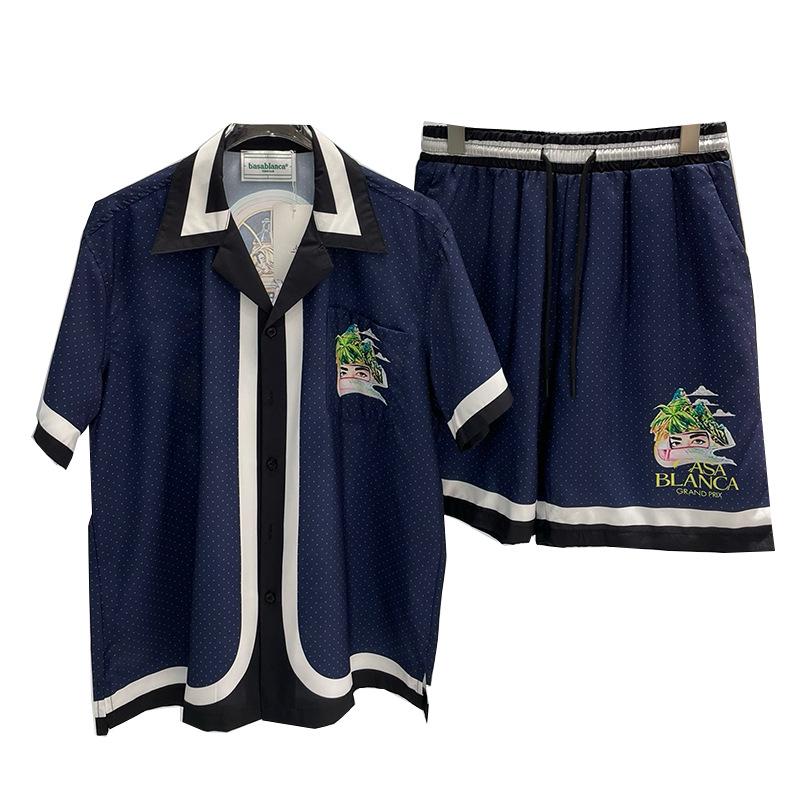 Новый модный комплект мужской рубашки с коротким рукавом и шорт с цифровым принтом Extra Large
Новый модный комплект мужской рубашки с коротким рукавом и шорт с цифровым принтом Extra Large