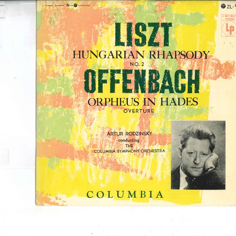 10inch Record ARTUR RODZINSKI COLUMBIA SYMPHONY Offenbach Orpheus In Hades Liszt ZL9 COLUMBIA MASTE 1951 Japan Classical Used
10inch Record ARTUR RODZINSKI COLUMBIA SYMPHONY Offenbach Orpheus In Hades Liszt ZL9 COLUMBIA MASTE 1951 Japan Classical Used