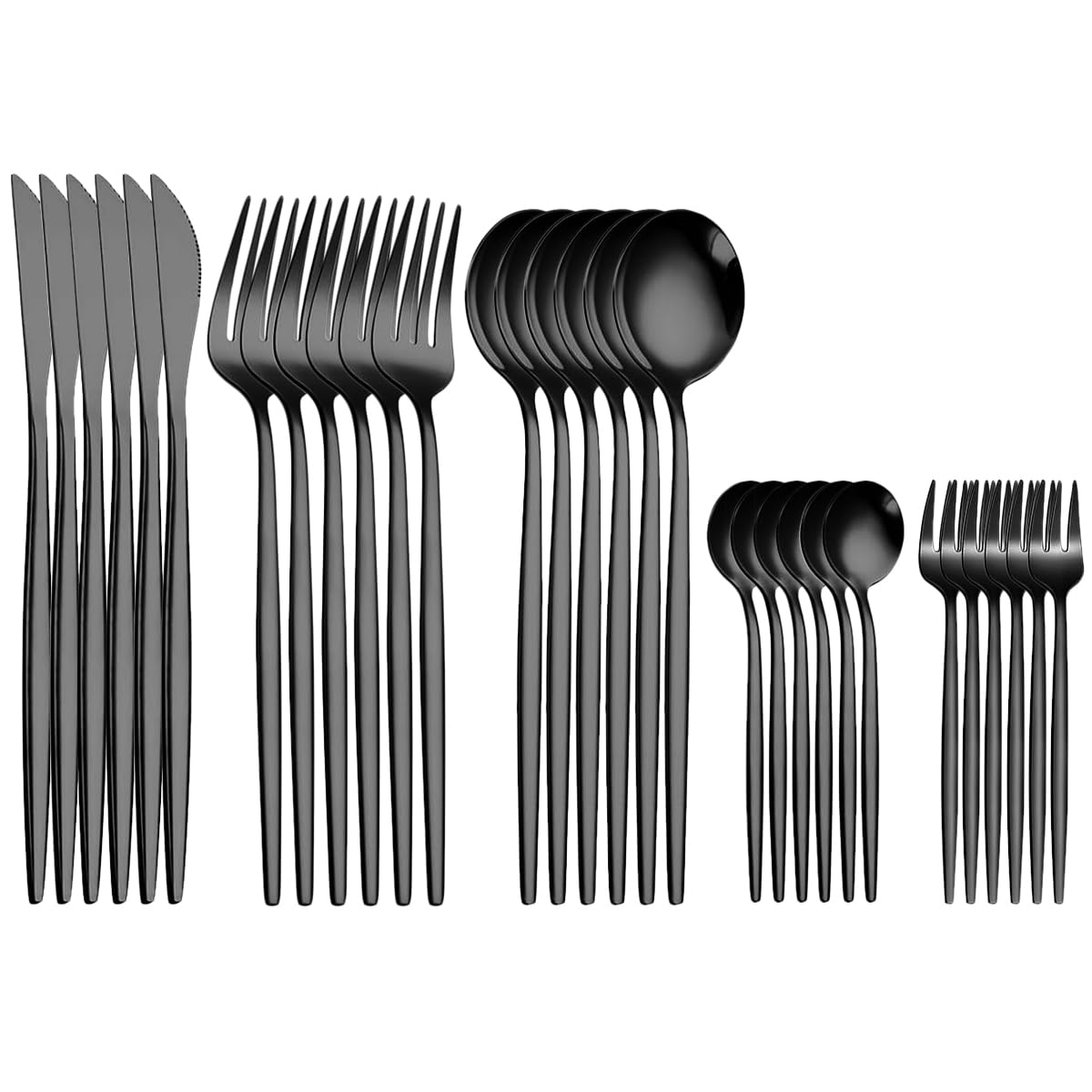 Hive Mind Nordic Cutlery Assortment Set for 6 People Dishwasher Wedding Gift 30-piece - Spoons, Forks, Knives, Restaurant, Home, Safe, (черный) чёрный
Hive Mind Nordic Cutlery Assortment Set for 6 People Dishwasher Wedding Gift 30-piece - Spoons, Forks, Knives, Restaurant, Home, Safe, (черный) чёрный